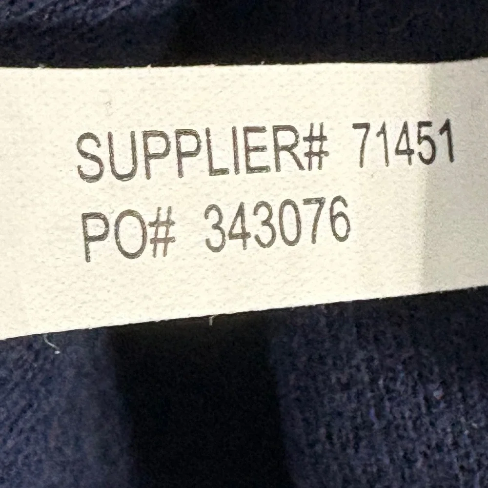 Polo Ralph Lauren Mens XXL Navy Blue Knit Quarter Zip Pullover Sweater